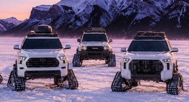 Концепты Toyota Snowhunter для экстремального бездорожья и снежных трасс