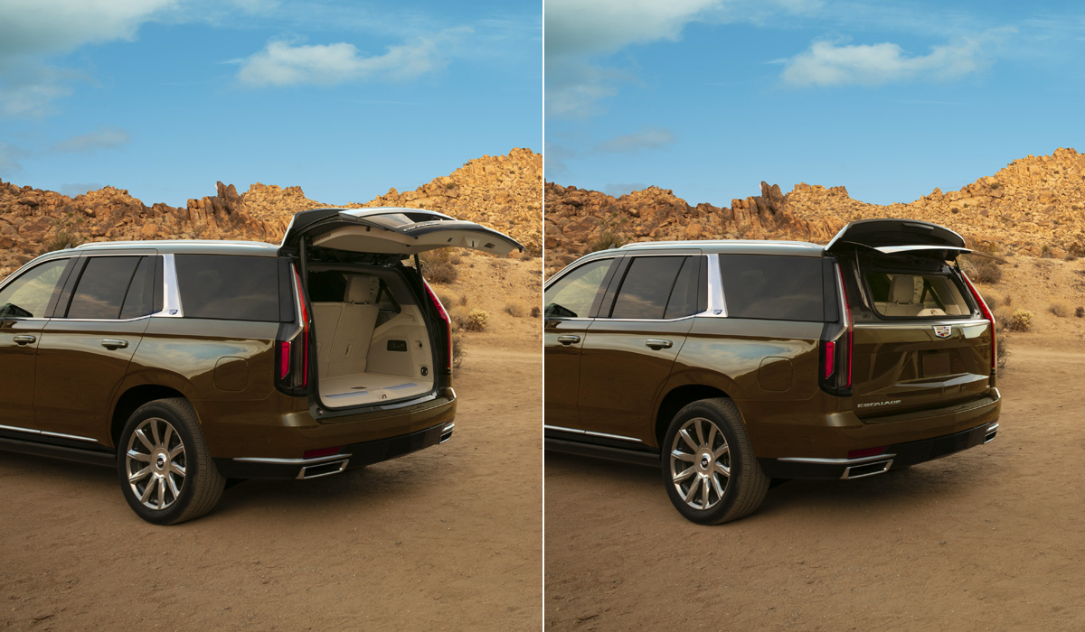 Yeni Cadillac Escalade: pnevmatik asqı və dizel