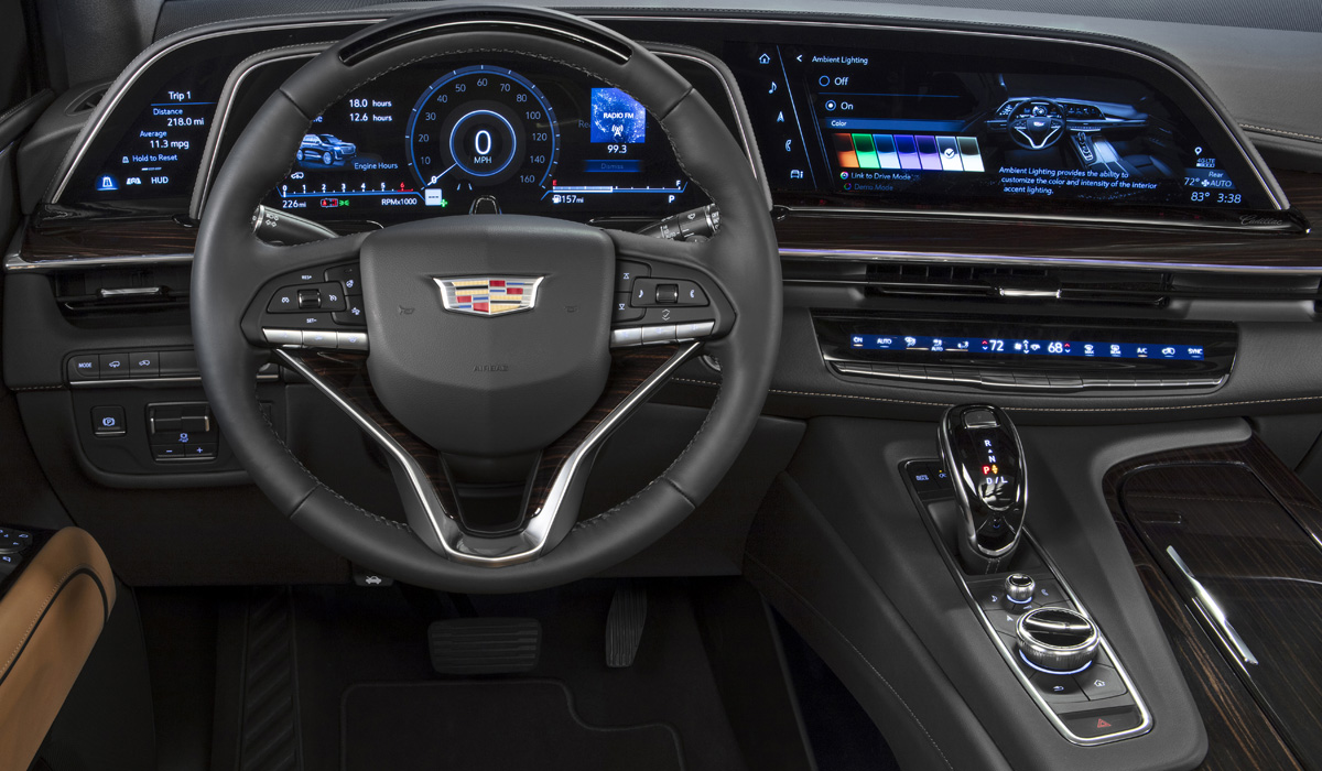Yeni Cadillac Escalade: pnevmatik asqı və dizel